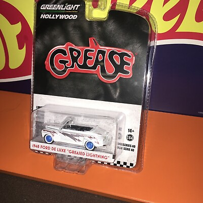 #ad GREENLIGHT GREASE 1948 FORD DE LUXE “GREASED LIGHTNING” Walmart chase $24.95