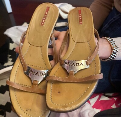 #ad Prada Sandals Used $90.00