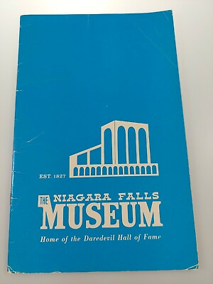 #ad #ad Niagara Falls Museum Guide Book from 1981 Visit. Free Ship $10.09
