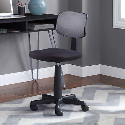 #ad Mesh Task Chair with Plush Padded Seat Gray $29.92