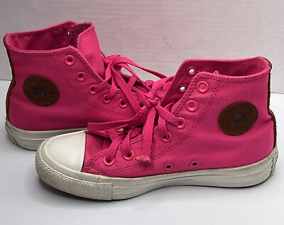 #ad Converse Chuck Taylor All Star Hot Pink Ankle Unisex Size Mens 4 Women’s 6 $29.95