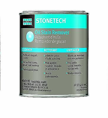 #ad Easy to Use Oil Stain Remover Cleaner for Natural Stone Grout amp; Masonry 1 Pint $15.99