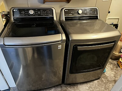 #ad LG Smart Wi Fi Top Load Washer and Gas Dryer $1200.00