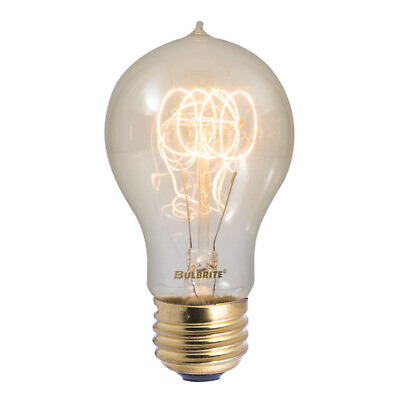 #ad Bulbrite 134020 Antique Edison Nostalgic Spiral Bulb A19 Med E26 40W 120V 2100K $8.00