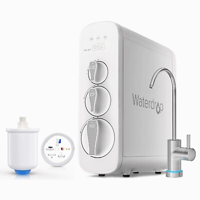 Waterdrop G3 Reverse Osmosis Filter System with PMT Mini Water Pressure Tank $429.00