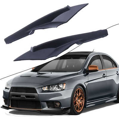 #ad Pair Front Windshield Cowl Trim Cover Panel for Mitsubishi Lancer for Evo 08 17 $14.55
