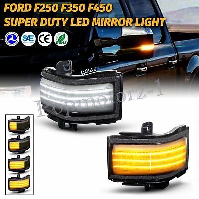 #ad #ad Switchback LED Two Mirror Turn Signal Set For Ford SuperDuty F250 350 450 550 $45.98