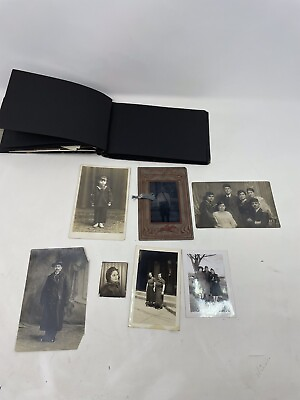 #ad 1930’s Family Photo Album Wedding Women Pictures Big Fair USA State Hospital 30 $30.00
