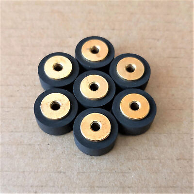 #ad #ad Replacement Pressure Belt Wheel Rubber Pulley Retractor Wheel for Audio Deck $12.07