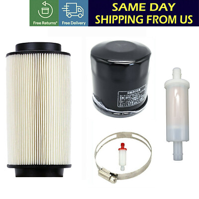 #ad For Polaris Sportsman 500 4X4 6X6 99 14 In Line Fuel Oil Air Filter Breather Kit $19.99