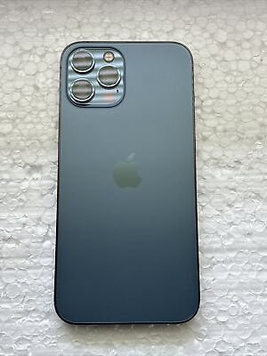 #ad iPhone 12 Pro Max Housing Back Replacement Pacific Blue OEM Original Apple $89.00
