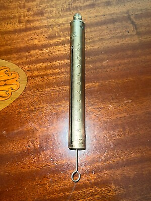 #ad VINTAGE BRASS GOLD SCALE BY SALTER TROY WEIGHT 0 100 g GBP 10.00