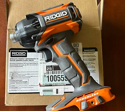 #ad RIDGID 18V Stealth Force Brushless Pulse Driver Tool Only R86036BN $68.00