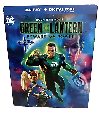 #ad Green Lantern: Beware My Power Blu ray 2022 W Slipcover $17.09