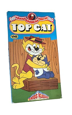 #ad TOP CAT: The Maharajah of Pookajee VHS 1986 works $9.95
