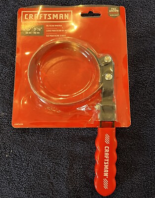 #ad Craftsman Oil Filter Wrench 3 1 2 To3 7 8 CMMT14120 $9.95