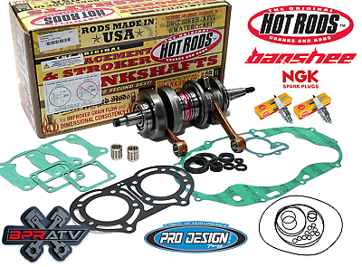 #ad Banshee Hotrods 4 mm Stroker Crank Bottom End Rebuild Seals Pro Design O Rings $548.98