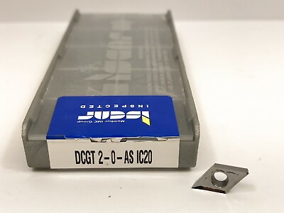 #ad #ad ISCAR DCGT 2 0 AS DCGT070202 AS New Carbide Inserts Grade IC20 10pcs $69.95