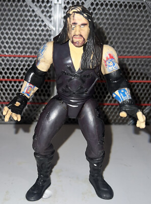 #ad #ad THE UNDERTAKER WWE WWF Jakks Pacific 1998 Wrestling Action Figure Ministry $8.54