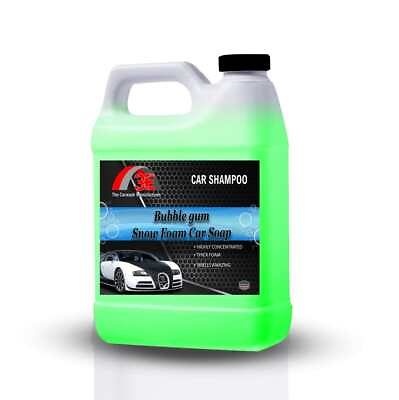 #ad Car Wash Snow Foam Shampoo Pressure WasherJet Gun Cleanser CannonBubblegum64oz $28.71