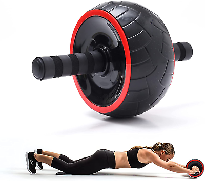#ad Ab Roller Wheel Abdominal Exercise Trainer for Abs Workout Equipment for Home Gy $38.99