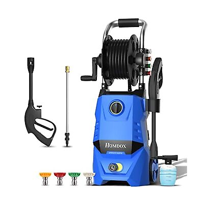 #ad Suyncll Pressure Washer Electric Power Washer High Power Washer with Hose Ree... $131.31