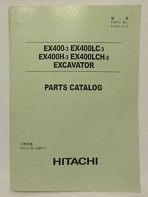 #ad Hitachi Parts Catalog Excavator EX400 3 EX400LC 3 EX400H 3 EX400LCH 3 P166 1 3 $49.56