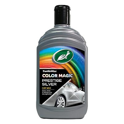 Turtle Wax Color Magic Car Paintwork Polish Restores Scratch Faded 500ml Silver #ad GBP 10.00