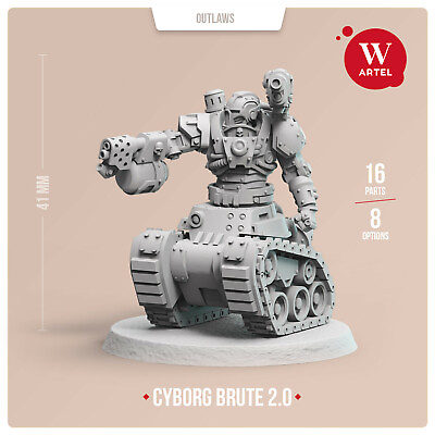 #ad Cyborg Brute 2.0 Artel W Adeptus Mechanicus Kataphron Breachers Destroyers $26.99
