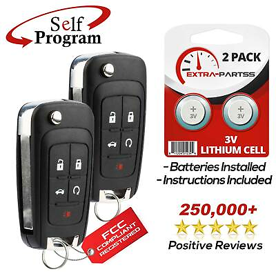 #ad 2 For 2010 2011 2012 2013 2014 2015 2016 Buick Lacrosse Keyless Remote Key Fob $15.45