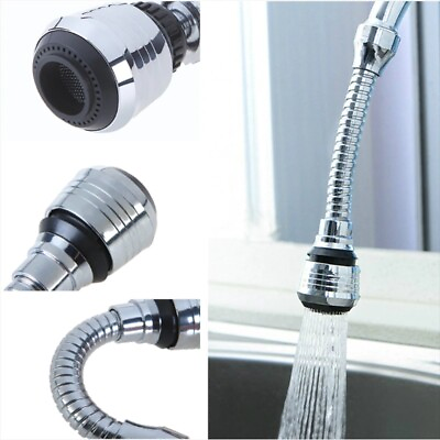 #ad Kitchen Sink Tap Head Water Saving High Pressure Faucet Spray Extender Nozzle $6.89