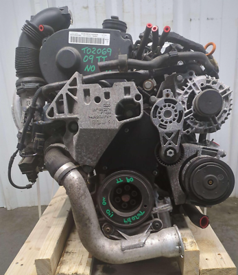#ad 2009 Audi TT 2.0L Turbo Engine Assembly With 76474 Miles ID BPY 2008 2010 $2855.99