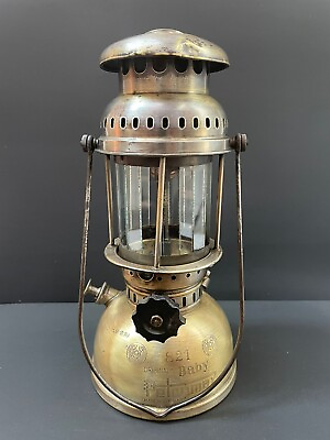 #ad Old Vintage 821 Baby Petromax Kerosene Pressure Lantern Lamp Made In Germany $537.50