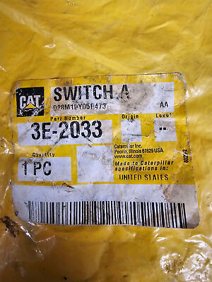 #ad 3E 2033 Switch Assembly Pressure Caterpillar CAT 3E2033 $79.96