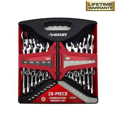 #ad Husky Combination Wrench Set 28 Piece $29.00
