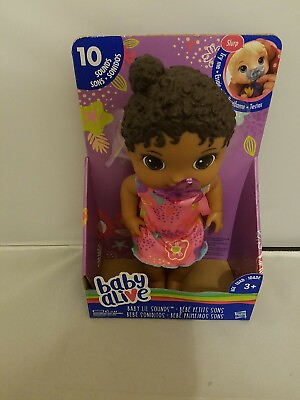 #ad Hasbro Baby Alive Baby Lil Sounds Doll That Makes Ten Sounds $49.99