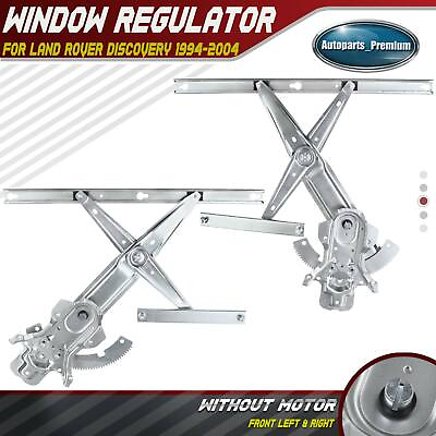 #ad 2x Power Window Regulator for Land Rover Discovery 1995 2004 Front Left amp; Right $59.99