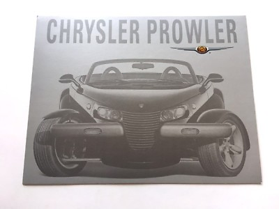 #ad 2001 Chrysler Prowler Original Car Dealer Sales Brochure Plymouth $9.56