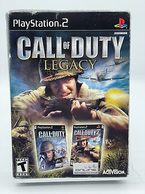 #ad Call of Duty: Legacy Sony PlayStation 2 2007 Complete Tested $13.99