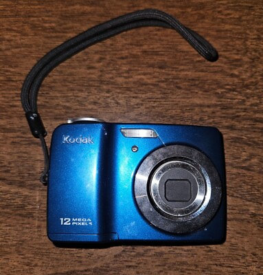 #ad Kodak EasyShare CD82 12MP 3X Optical Zoom Digital Camera Blue PARTS REPAIR $9.99