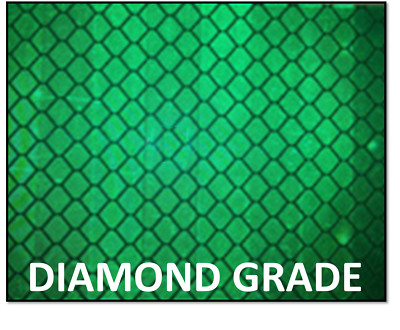 #ad #ad Diamond Grade GREEN Reflective Safety Tape Sticker Adhesive Caution Tape 4quot; x 9quot; $4.05