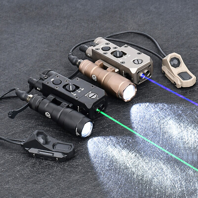 #ad Wadsn Airsoft Metal Laser Device Red Green PLHV2 Flashlight M300A Hunting Light $109.90
