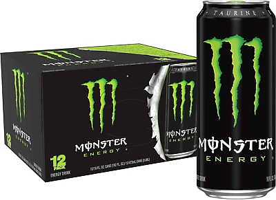 #ad Monster Energy Original Energy Drink 16 fl oz 12pk $20.98