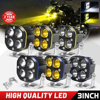 3quot;inch LED Work Light Bar Spot Pods Driving Fog Offroad UTV SUV 4WD Motorcycle #ad $35.69