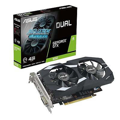 #ad Asus Dual Geforce Gtx 1650 4Gb Gddr5 Ip5X Auto Extreme Technology 144 Hour $273.89