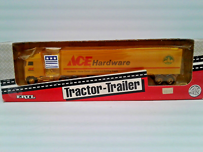 #ad #ad ERTL Ace Hardware Tractor Trailer Vintage 1993 USA Made 1:64 Scale $34.99