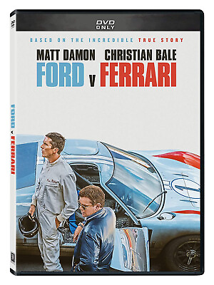 Ford Vs Ferrari DVD 2020 Brand New Sealed FREE SHIPPING #ad $12.99