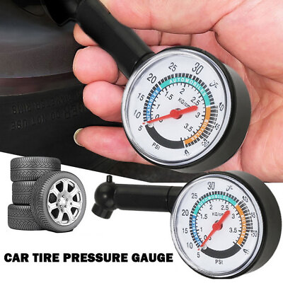 #ad 1x Car Tyre Tire Pressure Gauge Tester Dial Meter Pressure Tyre Measurement Tool C $4.47