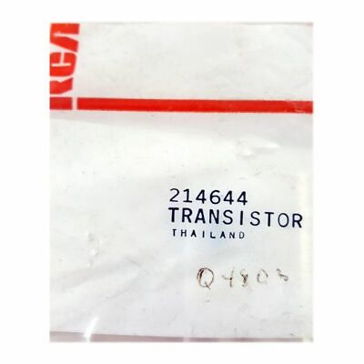 #ad #ad RCA VCR Replacement Transistor Part No. 214644 $14.99