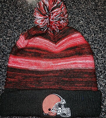#ad cleveland browns winter hat $18.99